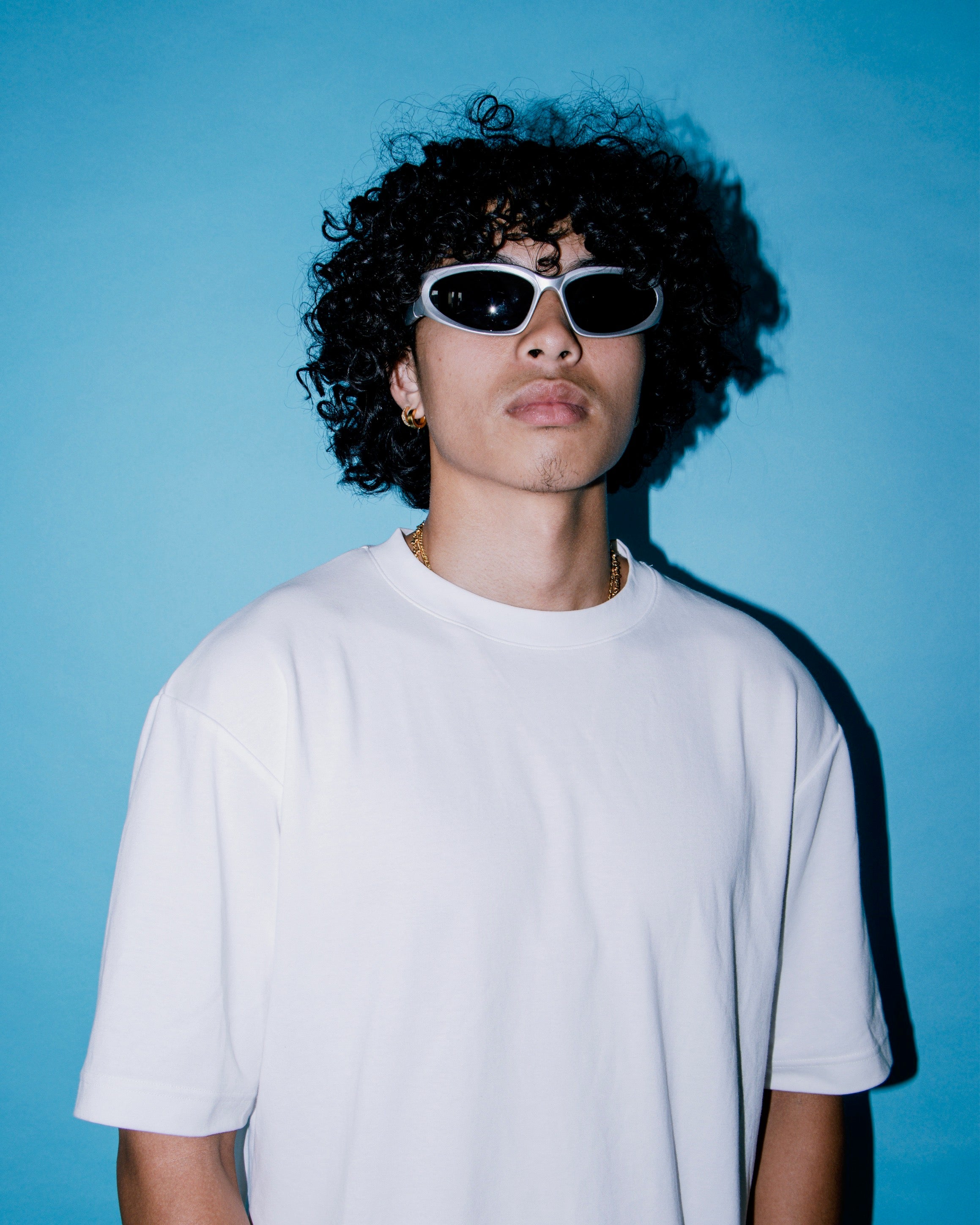 Silver Mirror Sport Glasses