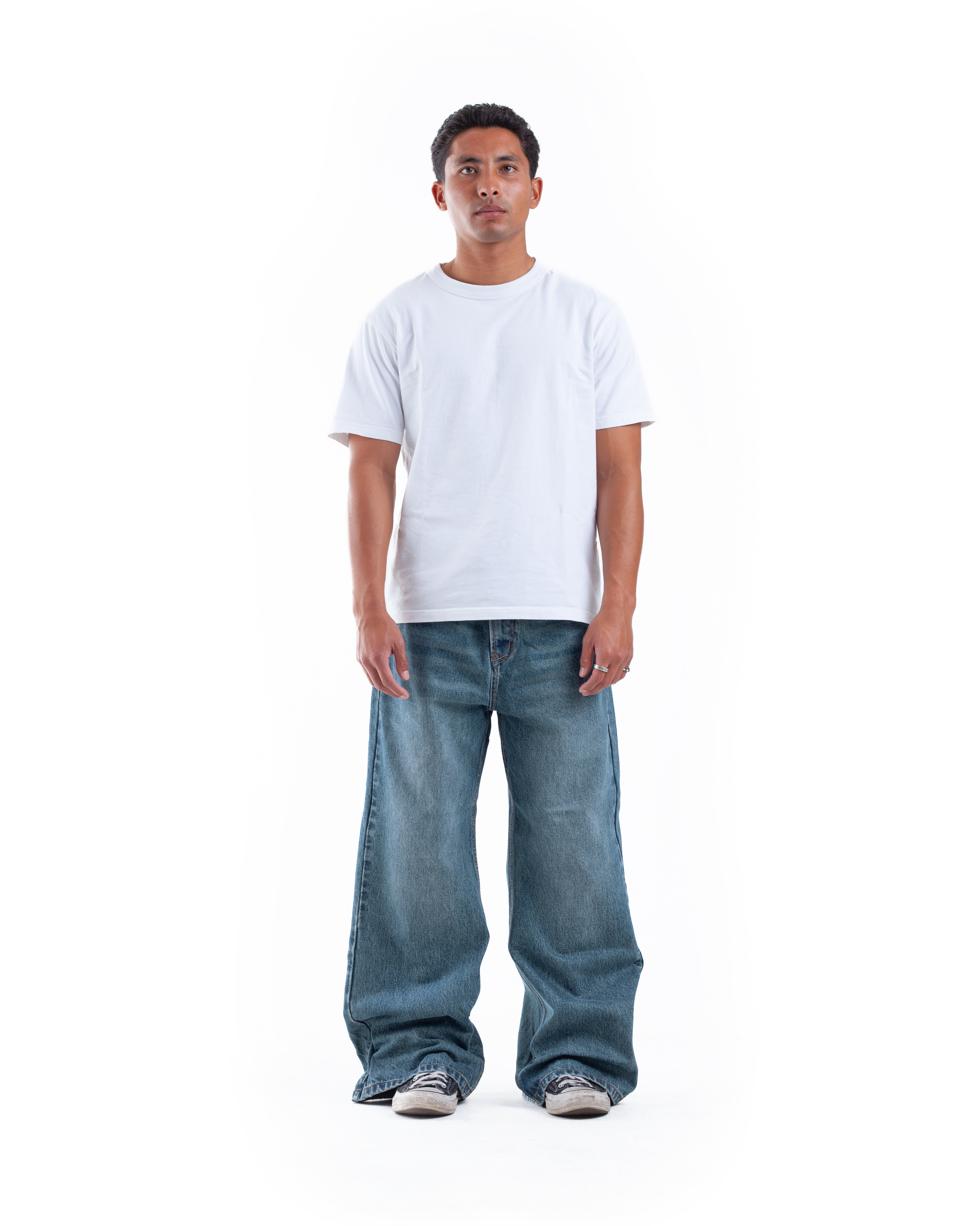 Blue Bootcut Denim