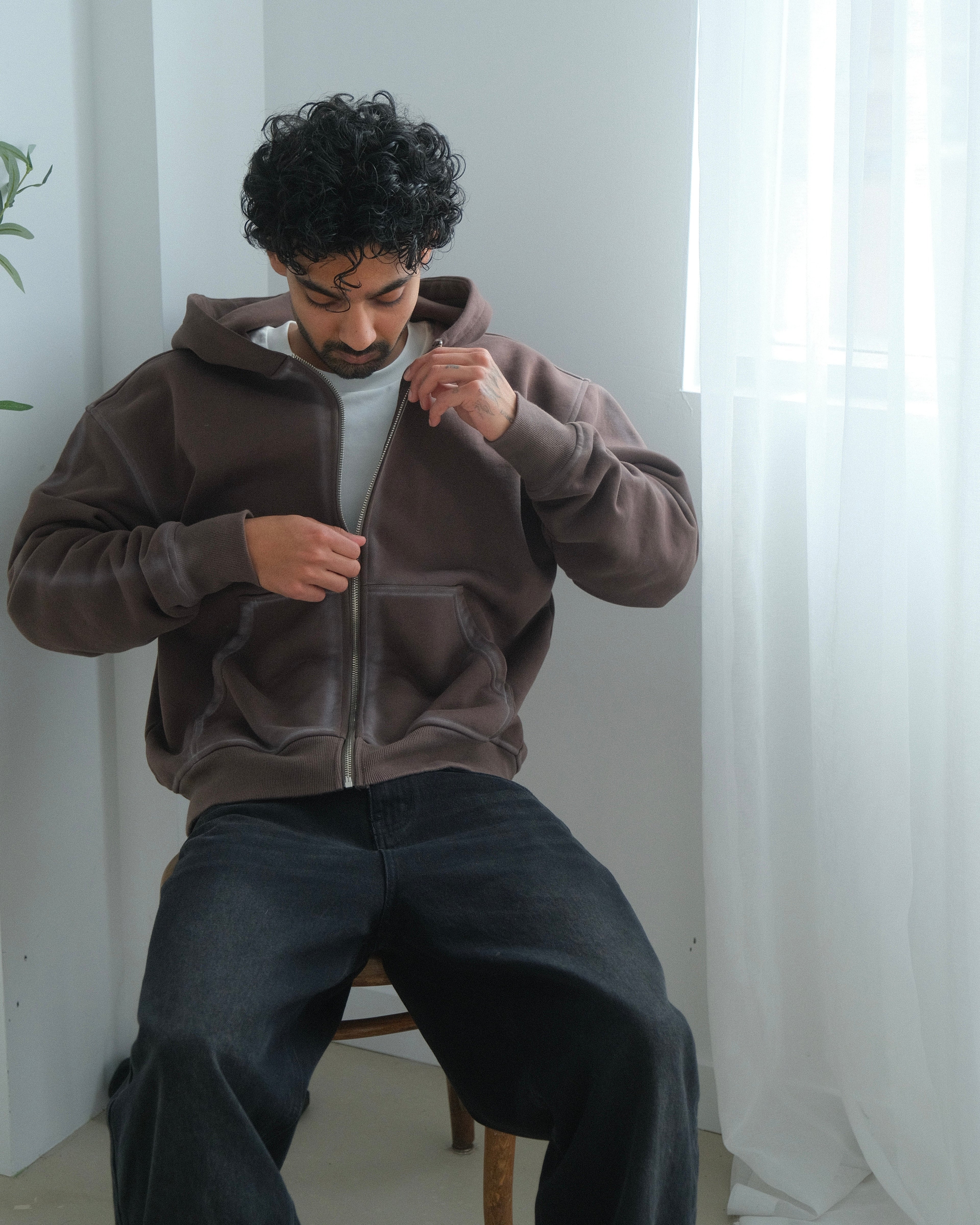 Heavyweight Zip-Up Hoodie
