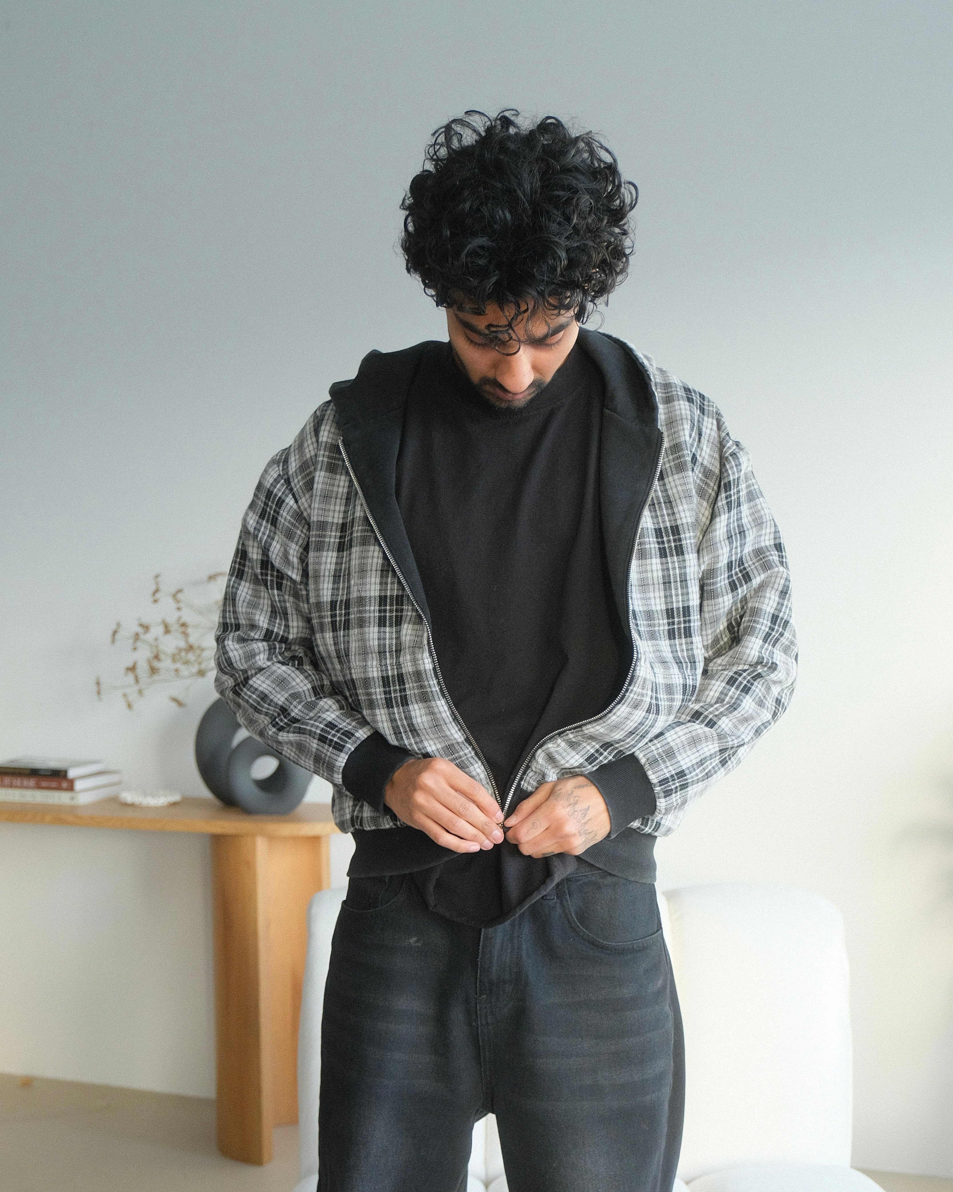 Reversible Zip-Up Hoodie