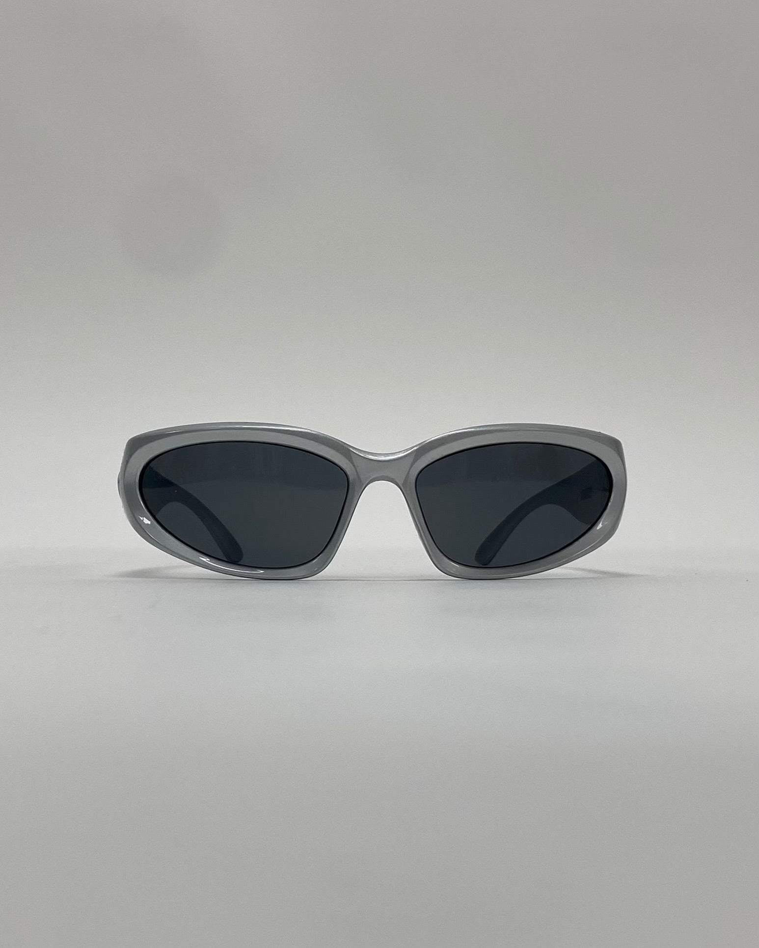 Silver Mirror Sport Glasses