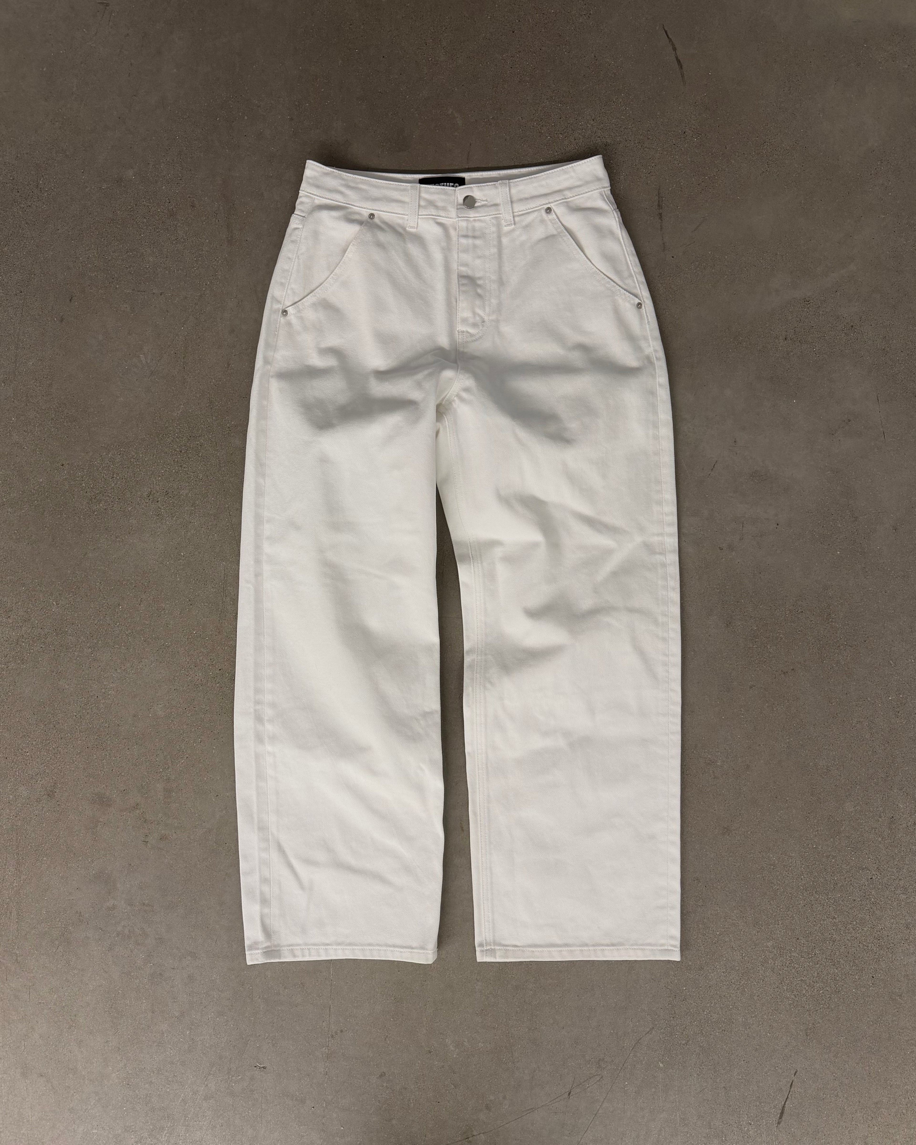 Cloud White Denim Jeans