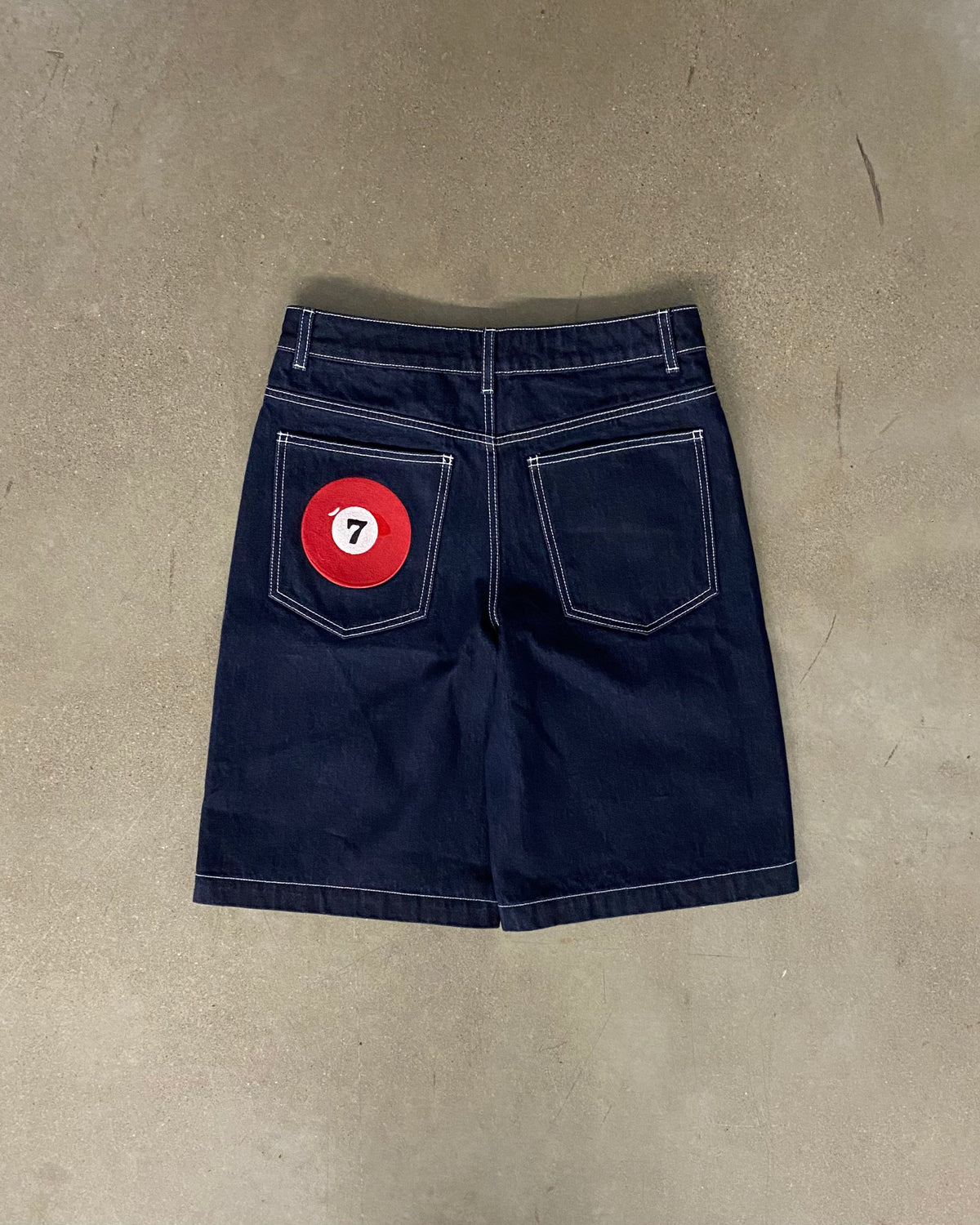 7 Ball Denim Jorts